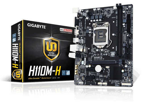 Tarjeta Madre Gigabyte Ga-h110m-h Socket Lga 1151 Micro Atx