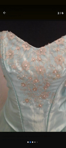 Vestidos De 15 Talle 40. (80 A 88 De Cont. De Busto) (Usado)