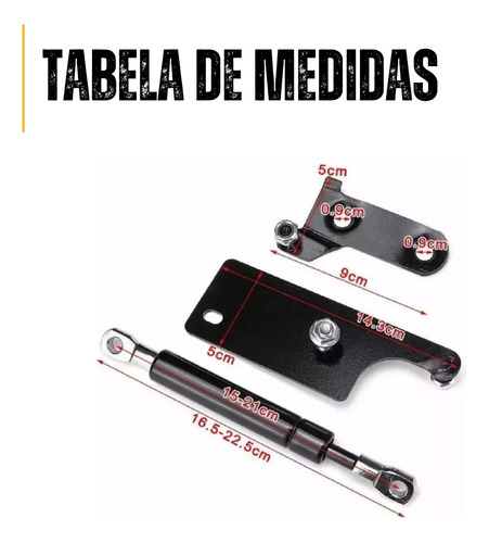Amortecedor Da Tampa Da Caçamba A Gás Toyota Hilux 2024 2025