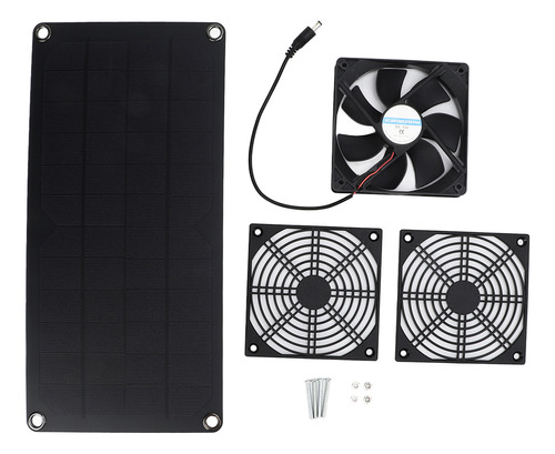 Ventilador De Escape Solar De 10 W Para Exteriores, Alimenta