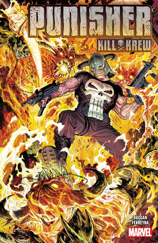 Libro Punisher Kill Krew-juan Ferreyra-inglés