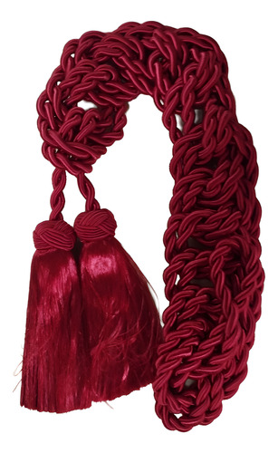 Cíngulo De Raso Rojo Único