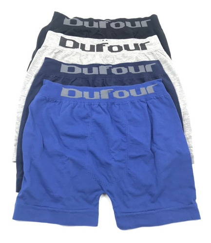 Pack De 5 Boxers Dufour Original Lisos Sin Costuras Oferta