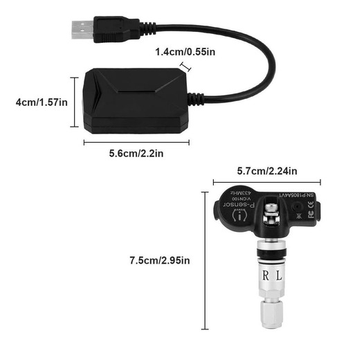 Tpms Universal Presión De Aire Android Player 