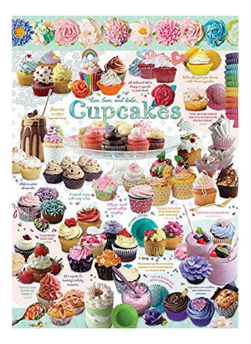 Cobble Hill - Puzzle De 1000 Piezas - Cupcake Time - Póster