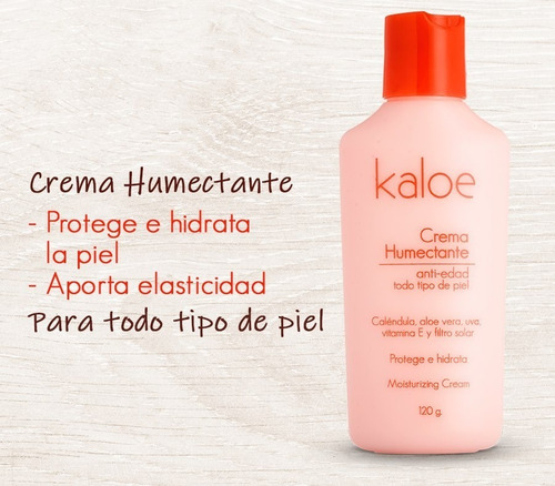 Imagen 2 de 4 de Crema Humectante Facial Kaloe