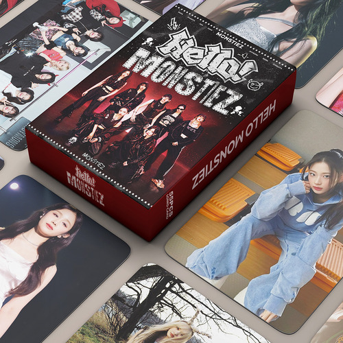 55pcs-babymonster Card Fanclub 'hello Monstiez'