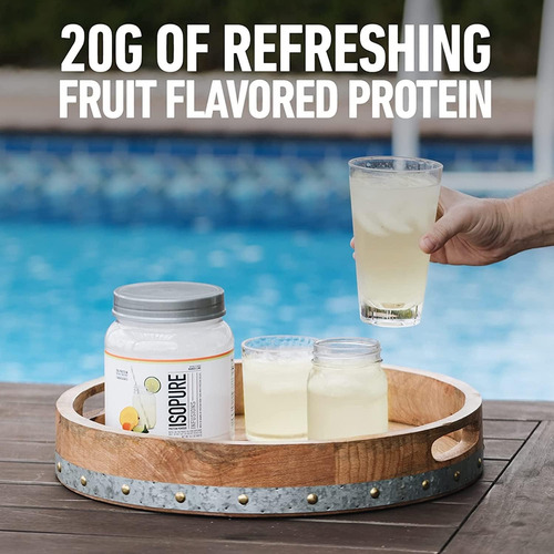 Proteina Isopure Infusions Powder 900g 36 Serv Mercado Envio Tropical Punch