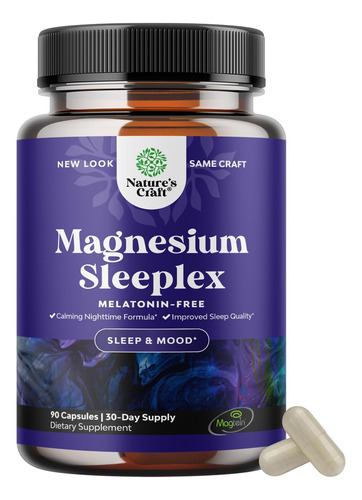 Suplemento De Magnesio Para Dormir - Unidad a $5654