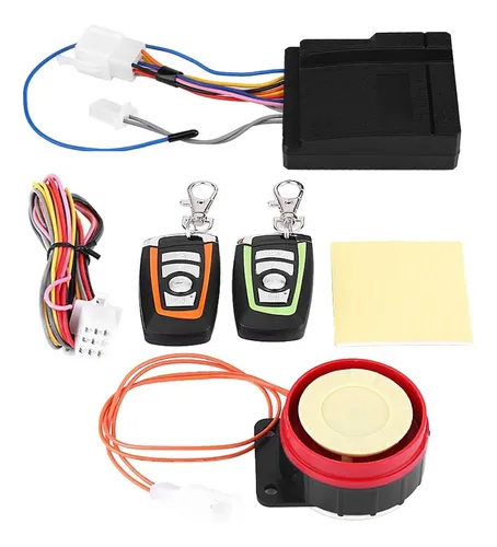 Sistema De Seguridad Antirrobo Para Motocicleta, 12 V 125 Db