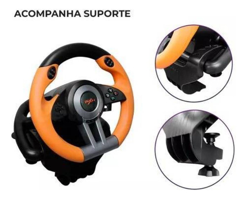 Volante Gamer Pxn V3pro Pc, Ps3, Ps4, X-series, Switch