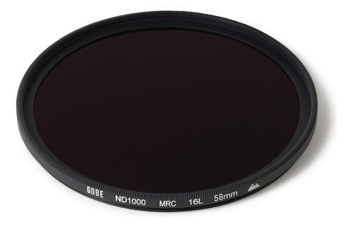 Filtro De Lente Nd Gobe Nd1000 De 58 Mm (10 Paradas) (2 Pp..