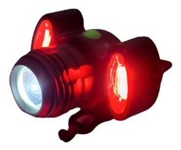 Imagem 2 de 5 de Kit Farol Lanterna Bike T6 Recarregável Com Pisca Traseiro
