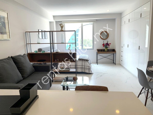 Imagen 4 de 30 de Loft Amueblado En Renta En City Blue Santa Fe