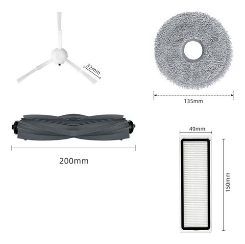 Trapos De Trapeador For Dreame X10 S10 Plus L10s Ultra
