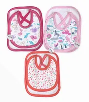 Comprar Packx 3 Baberos De Algodón Y 3 Babitas De Toalla Set Nacidos