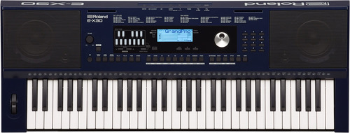 Teclado Roland E-x30 Azul Oscuro