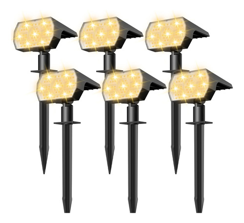 Nymphy Solar Lights Outdoor Waterproof Ip68, 56 Led 3 Light.