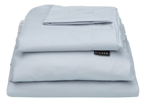 Sabanas + Almohada Individual Dicasa Softy 2-pack Platino