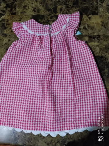 Vestido Bebé Niña Tucan Americana Bebé 6-9 M Rosa Nvo | sin intereses
