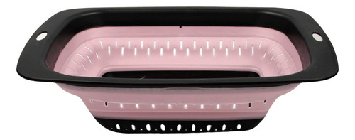 Colador Plegable Rectangular De Silicona - Color Surtido