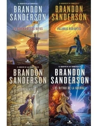 Brandon Sanderson - Archivo De Las Tormentas - 1,2,3,4