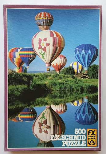 Rompecabezas De 500 Piezas - Globos Aerostáticos De Colores