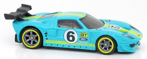 Hot Wheels 2010, Speed Machines, Ford Gt Lm Novo Loose 