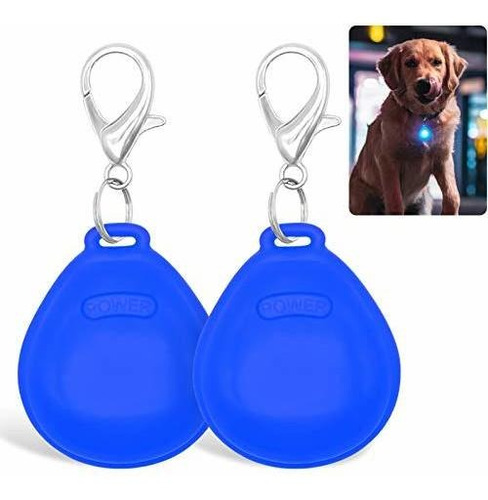 2 Pack Led Collar De Perros, Light Up Dog Tags, 4xfk4