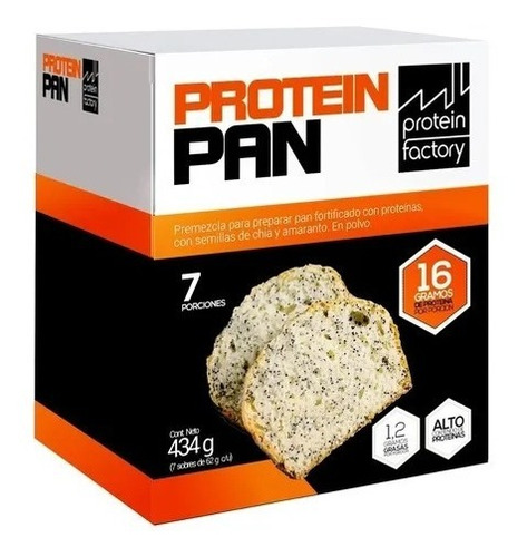 Pan Proteico X7 Porciones/ Protein Factory - Vip