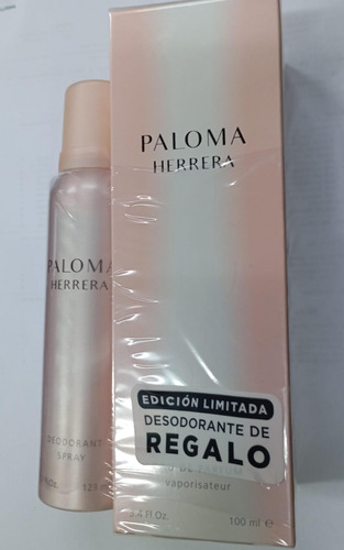 Perfume Paloma Herrera Mas Deo Pack 1 Unidad 