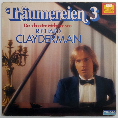 Imagem 2 de 3 de Lp Richard Clayderman Traumereien 3 Import Disco Vinil 1981