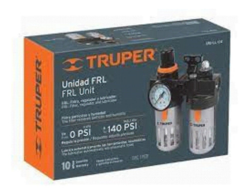 Filtro-regulador Trampa De Agua Para Compresor Rosca 1/4npt