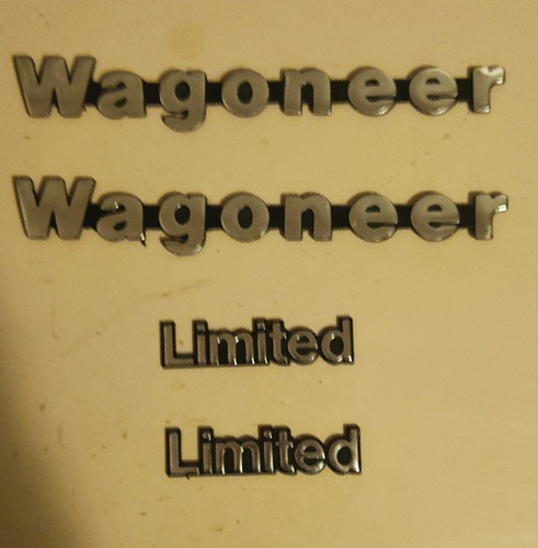 Emblemas Insignias Wagoneer Limited 88 Al 93