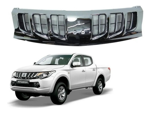 Máscara Cromada Mitsubishi L200 2016-2018 (sin Logo)