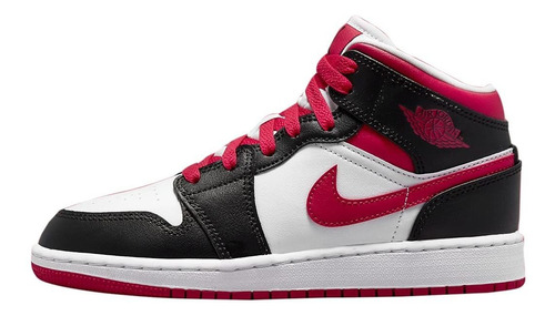 Niño Jordan Mid Very Berry Negro Berry-white