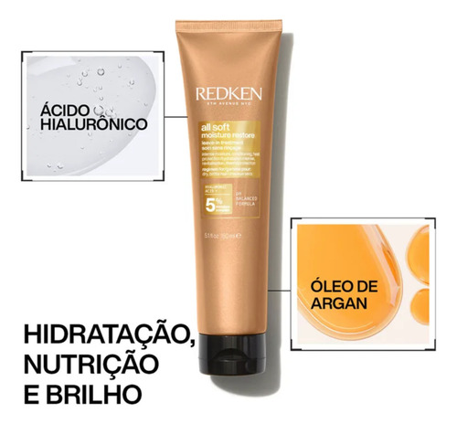 Redken All Soft Moisture Restore - Leave-in 150ml