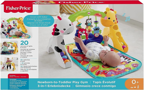 Imagen 6 de 6 de Gimnasio Fisher Price Crece Conmigo Ccb70 Mattel