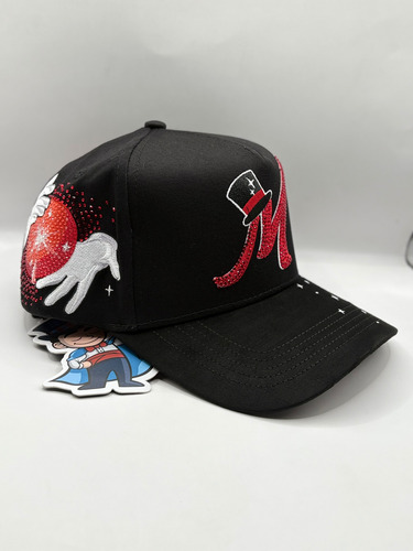 Gorra Thirty One Hats El Mago Original Edición Limitada Negro Ajustable Lisa