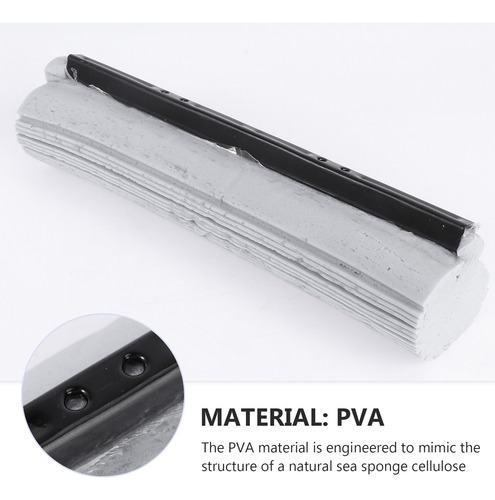 Cabezal De Mopa De Pva Enrollable De Repuesto, 3 Unidades, S