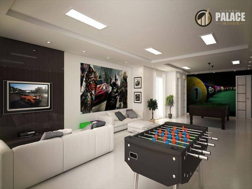 Apartamento Com 2 Dormitórios À Venda, 81 M² Por R$ 470.000,00 - Aviação - Praia Grande/sp - Ap1707