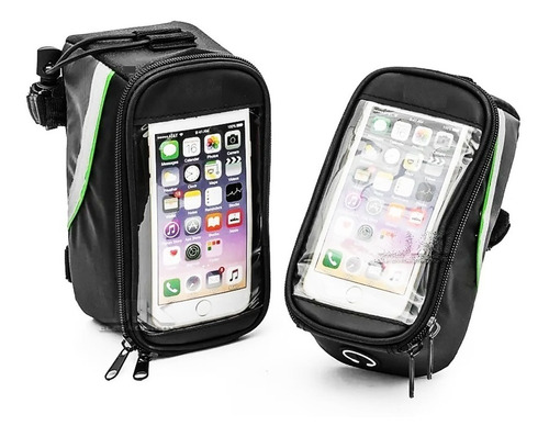 Kit 2 Bolsa Suporte P/ Bike Porta Celular Acessórios Dy8196