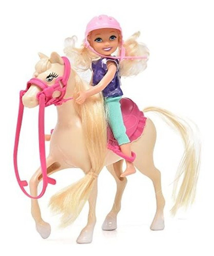 Juego De Muñecas Con Caballo, Juguete Para Niñas, Juego De J