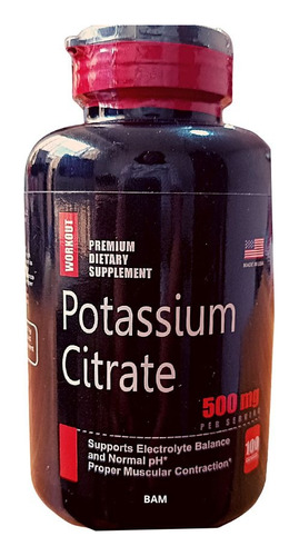 Potassium Citrate X 100 Cp. Usa - Unidad a $795