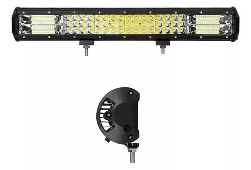 Barra led cree de 126w con monturas abajo 20in 51cm – Monkey Garage