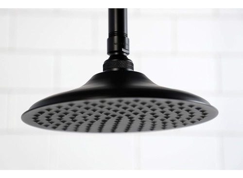 K236k20 Trimscape - Cabezal De Ducha, Color Negro Mate