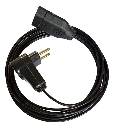 Extensao Eletrica 1 Metro Pr 1 Tomada 10a Fio 1,5mm Cod.648l Racrafi