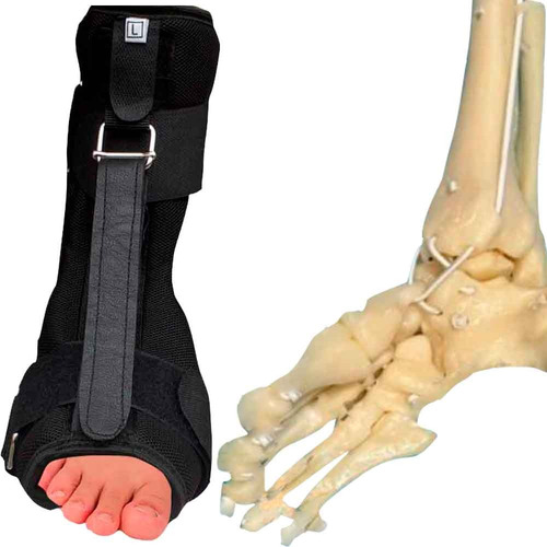 Bota Nocturna Para Pie Caído Dhark Soporte Ortopédico Para
