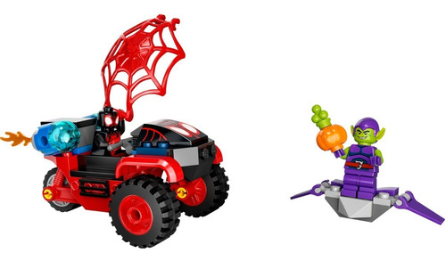 Imagen 4 de 6 de Lego Spidey- Miles Morales: Tecnotrike De Spider-man (10781)