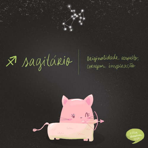 Caderninho Signos - Sagitário